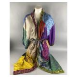 Sacred Threads 100% Silk Robe