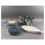 Summertime Patio Plastic Plates & Flatware & More