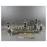 Silver plate  Tea Set & More