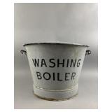 Antique Enamel Washing Boiler