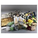 Knitting Material , Candles & More