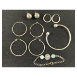 Lot of Sterling Silver Jewelry
