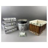 New Glass Candle 12 Packs, Hanging Lantern, etc