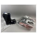 New Slogger Rain Boots Size Womens 10, Menï¿½s 13