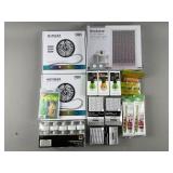 NIB Brookstone LED Curtain Lights & More