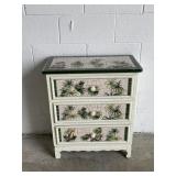 Botanical Decorated 3-Drawer Dresser