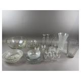 Glass Vases, Bowls & More