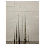 Lot of Mixed  Vintage Fishing Rods