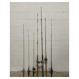 Lot of Mixed Vintage Fishing Rods