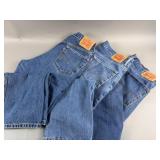 Levis 505 & 550 Jeans 36x30