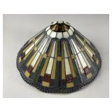 Vtg Dale Tiffany Stained Glass Lamp Shade