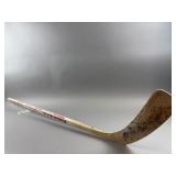 Detroit Red Wing MIke Bossy Game Used Hockey Stick