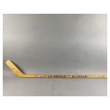 Vintage Signed Red Wings Hockey Stick