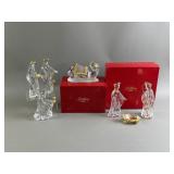 Gorham Crystal Nativity Set