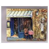Framed/Signed/# 3-D Art Piece by Viktor Shvaiko