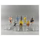 Vtg 1973 Pepsi Looney Tunes Glasses & More