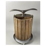 Antq M.J. Brown Brownee Press Fruit or Wine Press