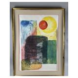Framed/Signed/# Abstract Art by Ryakin Asie