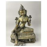 Tibetan Buddhist Bronze Statue