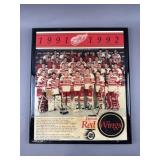 Rare Red Wings 1991-1992 Framed Photo