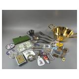 Nice Table Lot Silver Plate & More