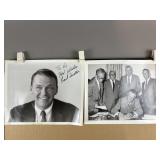 Orig Frank Sinatra Autograph & Gov George Romney
