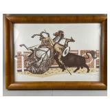 Framed/Signed/# "Picador" By Martin Fletcher