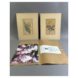 Signed/# Floral Watercolor Prints