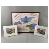 Signed Artwork by Bracha Lavee & J. Ernst