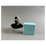 Tiffany & Co Sterling Silver Mesh Bangle Bracelet