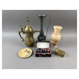 Stone & Brass Decor Items & More