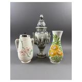 Vintage Capodimonte Style Urn & More