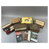 Vintage Cigar Boxes, Poker Chips & More