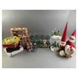 Vtg Christmas Decorations Lot