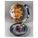 Recho Mexican Talavera Pottery Bowl & More