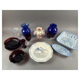 Royal Ruby Glass, Cobalt Glass & More