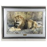 Vtg Carl Brenders Print with COA