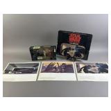 Vtg Star Wars Action Figures & Portfolio
