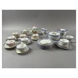 Japanese Miniature Porcelain Tea Set