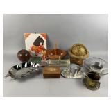 Vintage World Globe, Oriental Art, & More