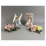 Capadimonte Flowers & Angel Figures