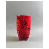 Eastern Art Handblown Glass Vase