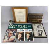 Bobby Holmes Personal Memorabilia