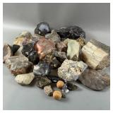 Mexican Coconut Geode, Jasper, Fossil & More
