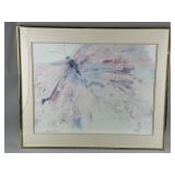 Framed/Signed Watercolor Print by Nancy Lund