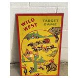 Vtg Wyandotte Toys Tin Wild West Target Game