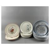 MCM Salem North Star Atomic Starburst Plates, More