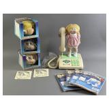 Vtg Babydoll Heads, Cabbage Patch Phone & More