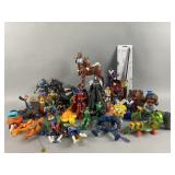Lot of Assorted Action Figures & More