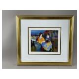 Framed/Signed/# Serigraph Art Piece by Tarkay